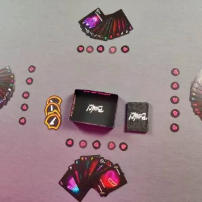 BONC! laid out for four players
